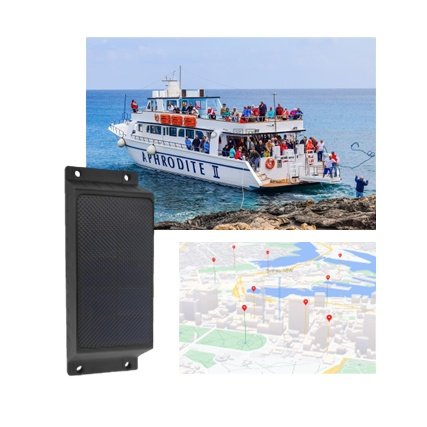 IP67 waterproof Lifetime Battery Standby Solar Panel Power Supply Global Tracking 2G/3G/4G solar tracking device for container